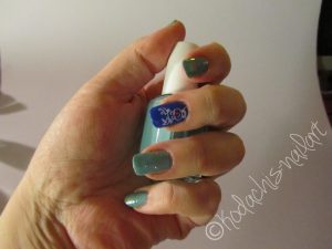 Essie Butler Please - stamping- Where's my Chauffeur plus Beyond cozy left